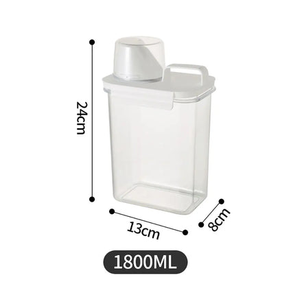 CleanStore 1100–2300ml Laundry Detergent Storage Container