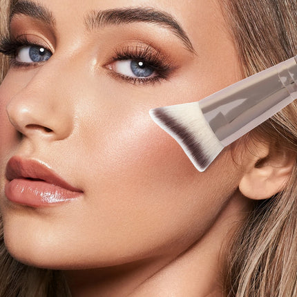 Velora Beauty Contour Makeup Brush Cheek Forehead Jaw Nose Blending Face Tool