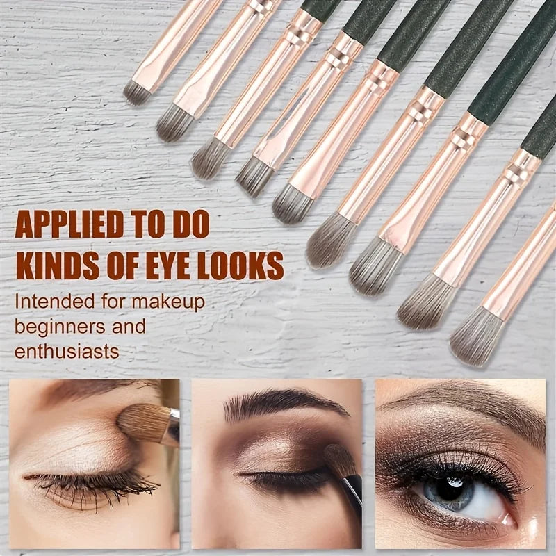 14-Piece Luxury Makeup Brush Set - Professional Full Face And Eye Detail Brushes Super Soft For Applying Foundation, Blush, Etc.