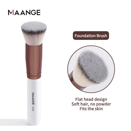 Velora Beauty Single Makeup Brush with Box Foundation Concealer Powder Blush Contour Soft Bristle Tool