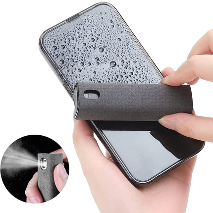 CleanMist 2 in 1 Screen Cleaner Spray with Microfiber Cloth for Phone Tablet Laptop