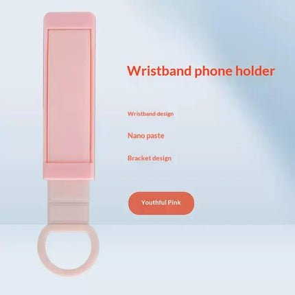 Universal Wrist Strap Phone Holder Finger Grip Stand Sticker