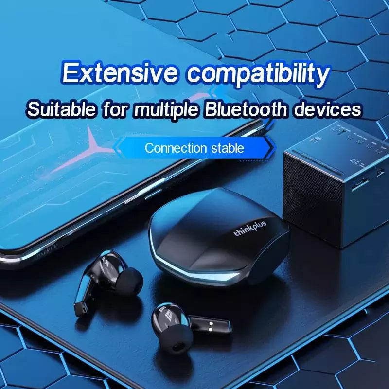 Lenovo GM2 Pro Buletooth 5.3 Earphones Gaming Wireless Headphones E-Sports Music Earbuds Dual Mode Headset With Mic