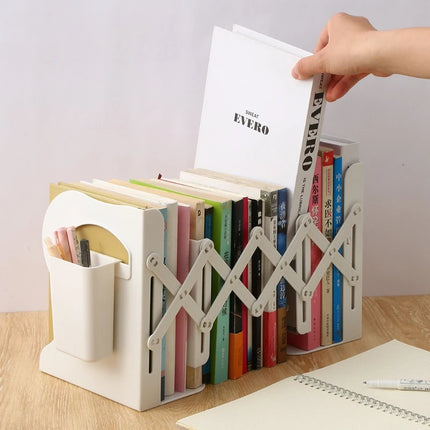 Adjustable Desktop Bookends & Bookshelf Organiser