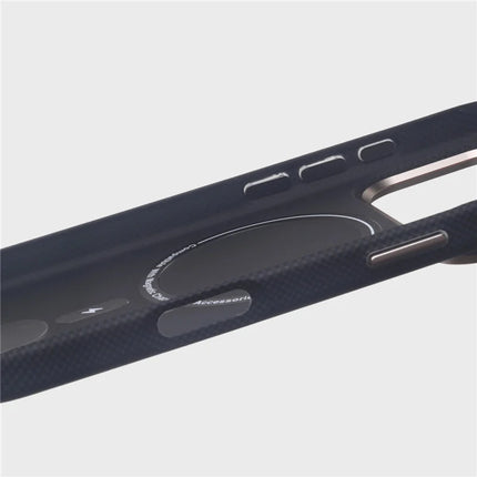 Cloud Relief Carbon Fiber MagSafe Case for iPhone 17 Pro / Pro Max Magnetic Hard Cover