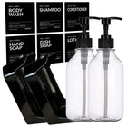 ClearWall 2/3 Chamber Shower Dispenser for Shampoo & Body Wash