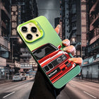 OKEYWOW iPhone BMW E34 case with laser-etched design, shockproof PC and TPU materials for iPhone 17, 16, 15, 14, 13, 12, 11 Pro Max, XR, XS
