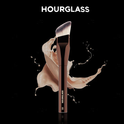 Hourglass Angled Liquid Foundation & Blush Makeup Brush