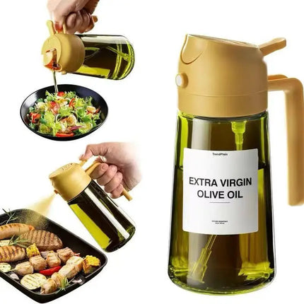 Oil Sprayer Bottle 470ml for Cooking & Air Fryer