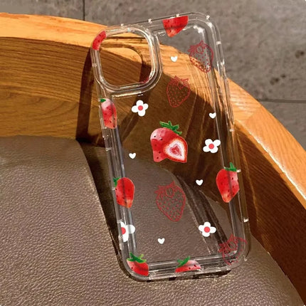 Clear iPhone case by OKEYWOW featuring soft TPU material, shockproof protection for iPhone 11 Pro Max, XR, XS, and SE models.