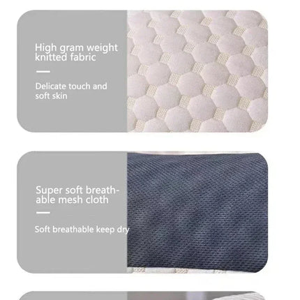 NeckRest Cervical Sleep Pillow Orthopedic Soybean Fiber Massage Support Pillow SPA Comfort