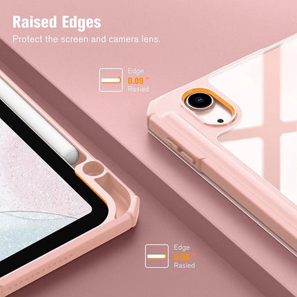 Smart PU iPad Case for Air 4/5/10th Gen/Pro 11/12.9/10.2/10.5 Transparent Cover