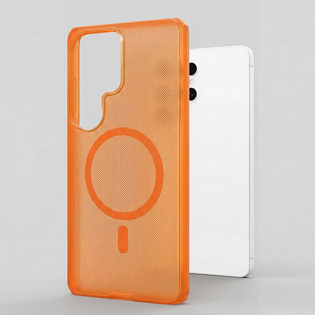 FrostGuard Magnetic Matte Case for Samsung Galaxy S26 Ultra Translucent Anti-Fall Cover