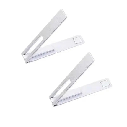 MagFold Ultra Thin Magnetic Foldable Phone Stand Metal Desktop Kickstand Universal Support