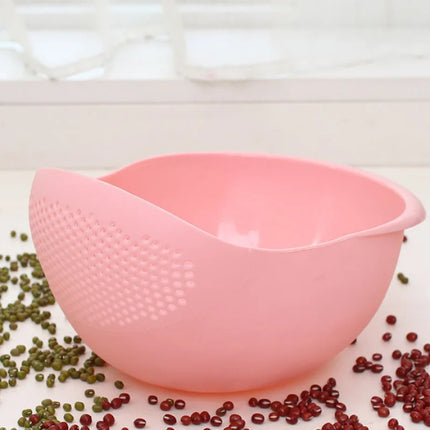 Multifunction Rice Washing & Vegetable Drain Basket Strainer