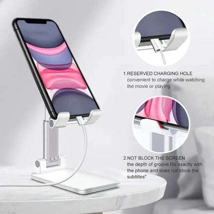 FlexStand Adjustable Phone & Tablet Holder Universal Desktop Stand