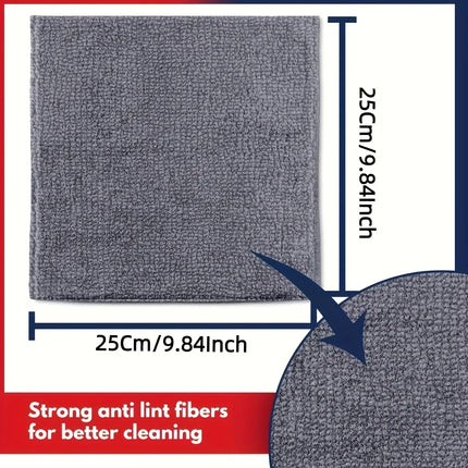 UltraWeave Kitchen Cloth Set 5/10/20pcs Microfiber Absorbent Cleaning Towel Light Gray