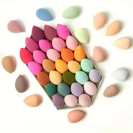 VelvetBlend Makeup Sponge Set 4 7 18 PCS Wet Dry Beauty Blender for Foundation BB Cream Powder