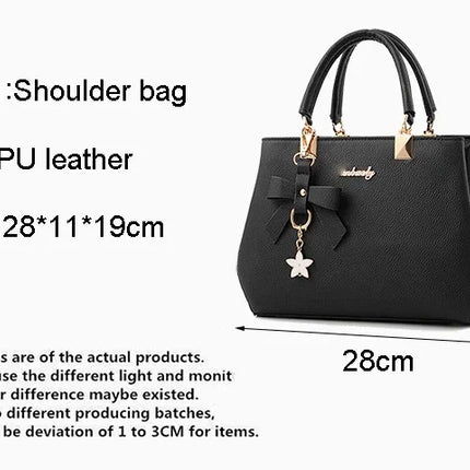 Women Luxury Bowknot Shoulder Bag Elegant Designer Crossbody Messenger Handbag