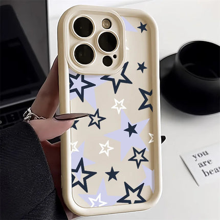 Okeywow iPhone silicone case for models 11 to 17, shockproof soft cover in black with textured grip design.