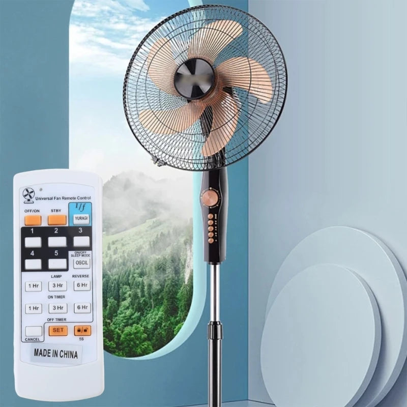 RM-F900MK Remote Control Replacement Long Distance Electric Fan Home Appliance Supplies for Invierno Montrair Pegency