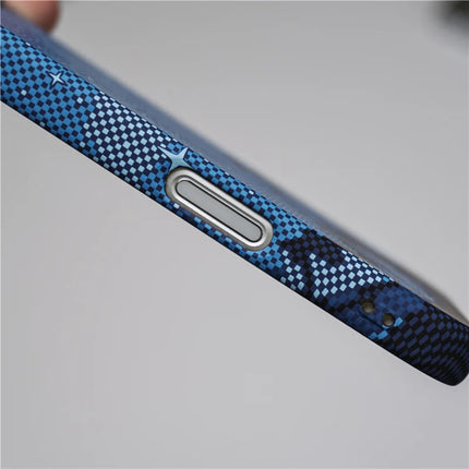 Matte Carbon Fiber MagSafe Case for iPhone 17/16 Pro Max Magnetic Protective Cover