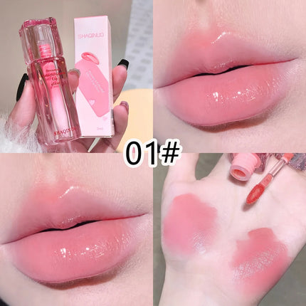 Velora Beauty 6pcs Lip Gloss Set Moisturising Mirror Effect Non Greasy Long Lasting Liquid Lipstick