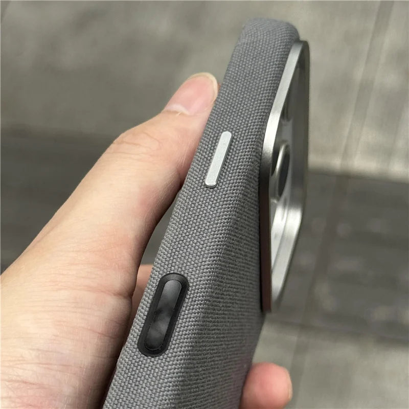 Original Tech Woven Nylon Fabric MagSafe Case for iPhone 17 Pro/17 Pro Max with Active Touch Camera Button