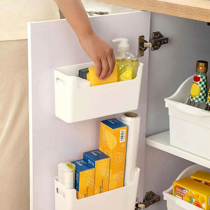 StoreEase Wall-Mounted Cabinet Storage Rack Organizer