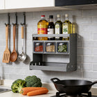 Pull Out Kitchen Spice Rack Organizer with Seasoning Boxes