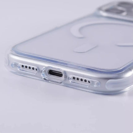 LumiMag Clear Case for iPhone 17 Pro Max/17 Pro MagSafe Metal Lens Protection Hard Cover