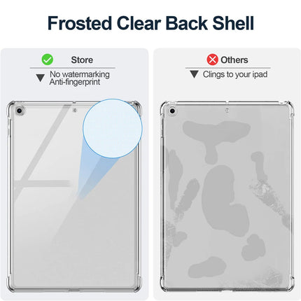 Clear iPad Case with Pencil Holder Pro 11 12.9 10.5 9.7 Mini 6 Air 5 4 TPU Cover