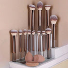 ProBlend 12-Piece Makeup Brush Set with Sponges & Powder Puff
