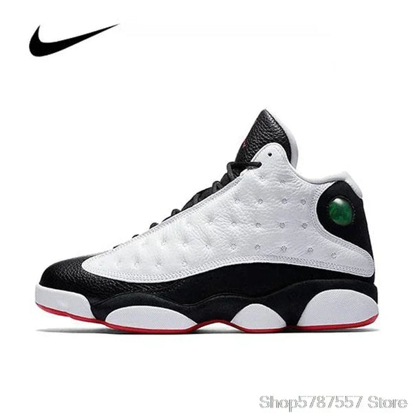 Nike Air Jordan 13 'He Got Game' High-top Basketball Shoes: Designed for cushioning, gym training, and basketball, featuring anti-skid outsoles for stability and style.