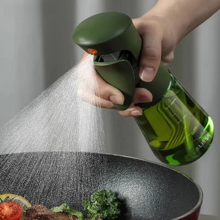 OilSpray Glass Oil Sprayer Bottle for Kitchen Cooking & Storage