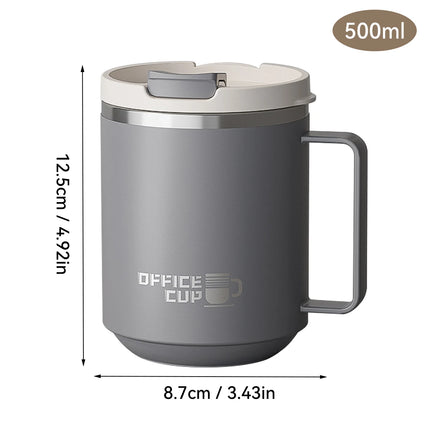 ThermoSip Double Wall Stainless Steel Insulated Coffee Mug