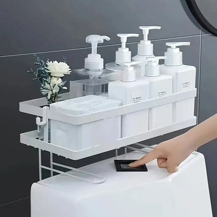 SpaceLift Over Toilet Storage Rack Bathroom Organizer Shelf Space Saving Unit