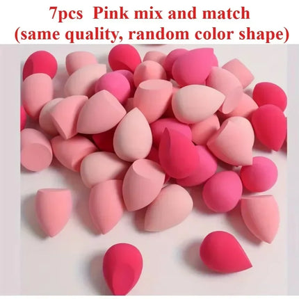VelvetBlend Makeup Sponge Set 4 7 18 PCS Wet Dry Beauty Blender for Foundation BB Cream Powder