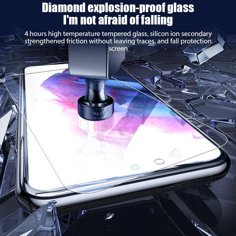 2-PCS Tempered Glass Screen Protector for Samsung S22, S23 Plus, A54, A34, A14, A12, A22, A32, A53, A73, A33, A13 5G, A52, A51, A72, A71: Customizable Protection Options for Diverse Models