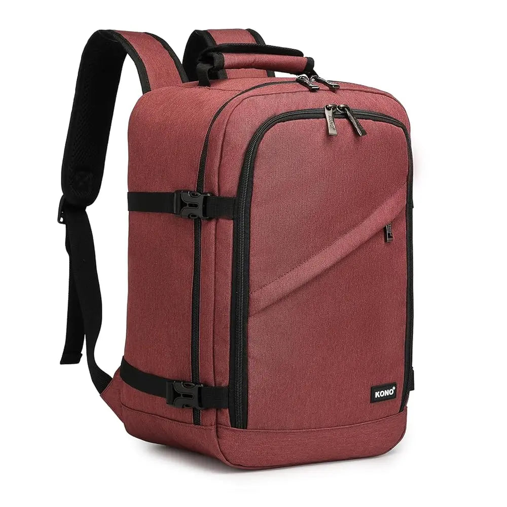 Kono Cabin Bag 40x20x25 for Ryanair Underseat Travel Carry-on Backpack Cabin Size 20L
