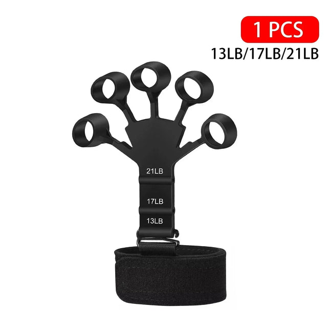 GripPro 6 Level Hand Strength Trainer Finger Exercise Grip Expander Tool