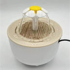 USB 5V / Wood grain white / 1.2L 15  15  9 CM