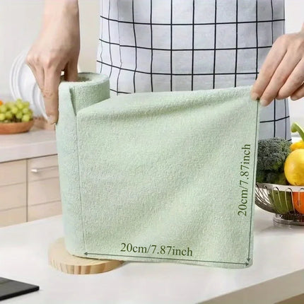 CleanWipe Microfiber Kitchen Cleaning Cloth Roll