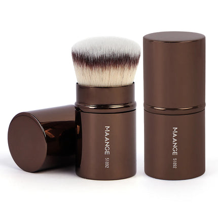 Velora Beauty Dual Head Makeup Brush Foundation Powder Concealer Blush Bronzer Soft Fiber Tool