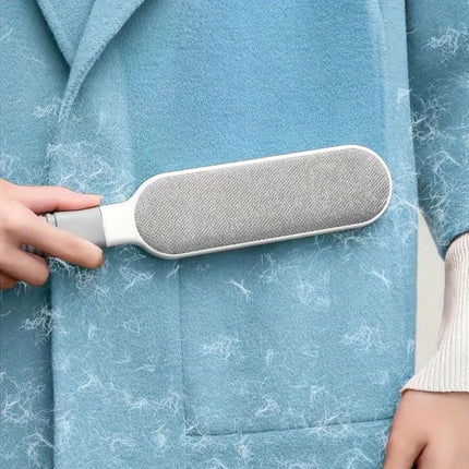 FurSweep Dual Action Pet Hair Remover Electrostatic Lint Brush for Fabric Sofa Carpet Clothes