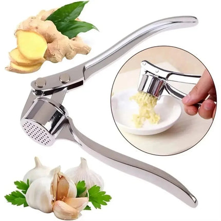 Heavy Duty Garlic Press Mincer for Easy Squeeze & Cleaning