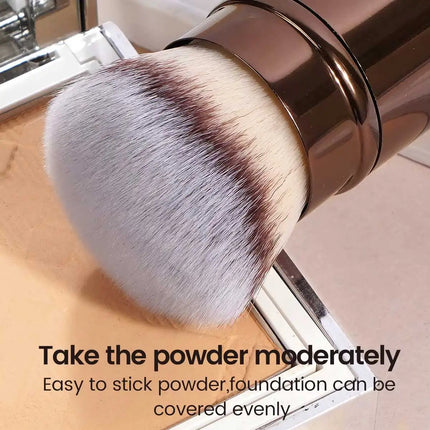 DualBlend Double-Ended Makeup Brush for Foundation & Powderb