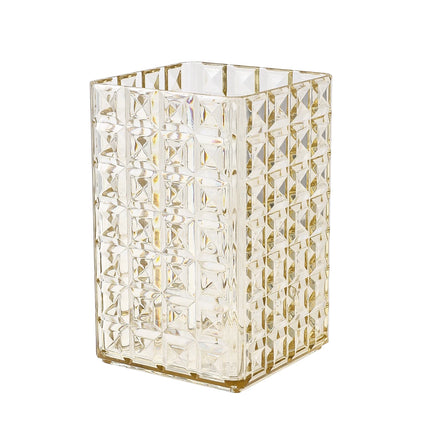 WORTHBUY Clear Makeup Brush Holder & Cosmetic Organiser