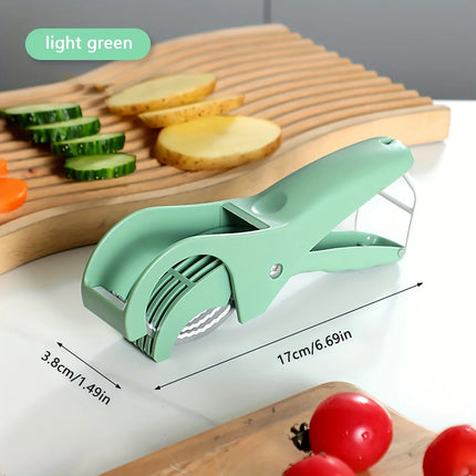 Multifunction Fruit & Vegetable Slicer for Banana, Cucumber & More
