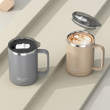 ThermoSip Double Wall Stainless Steel Insulated Coffee Mug